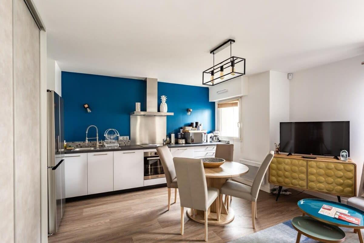 Le Saint Helier -Appartement Cosy Et Calme Parking Rennes Kültér fotó